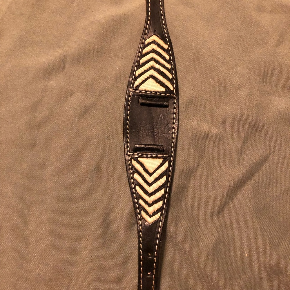 Pitoado hand sewn leather watch band